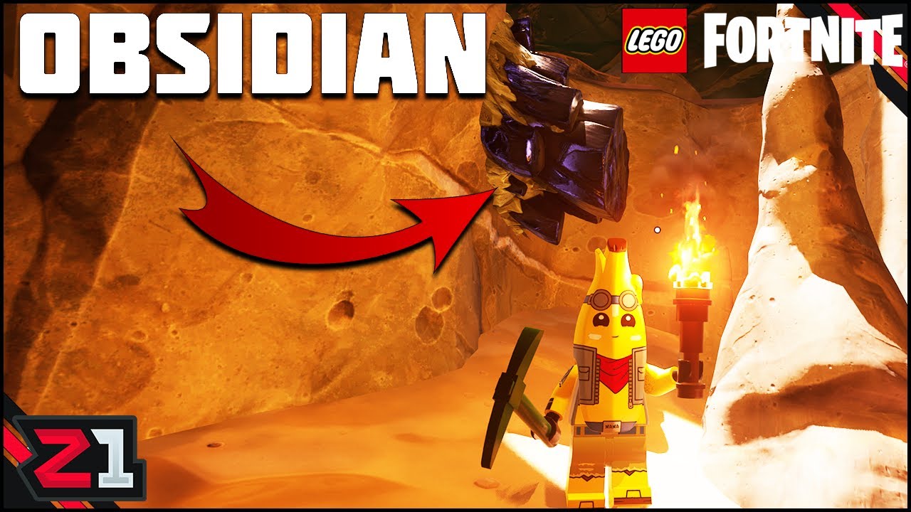 Where To Find Obsidian Lego Fortnite !