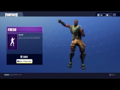 Fortnite "Fresh" Emote 5 minutes