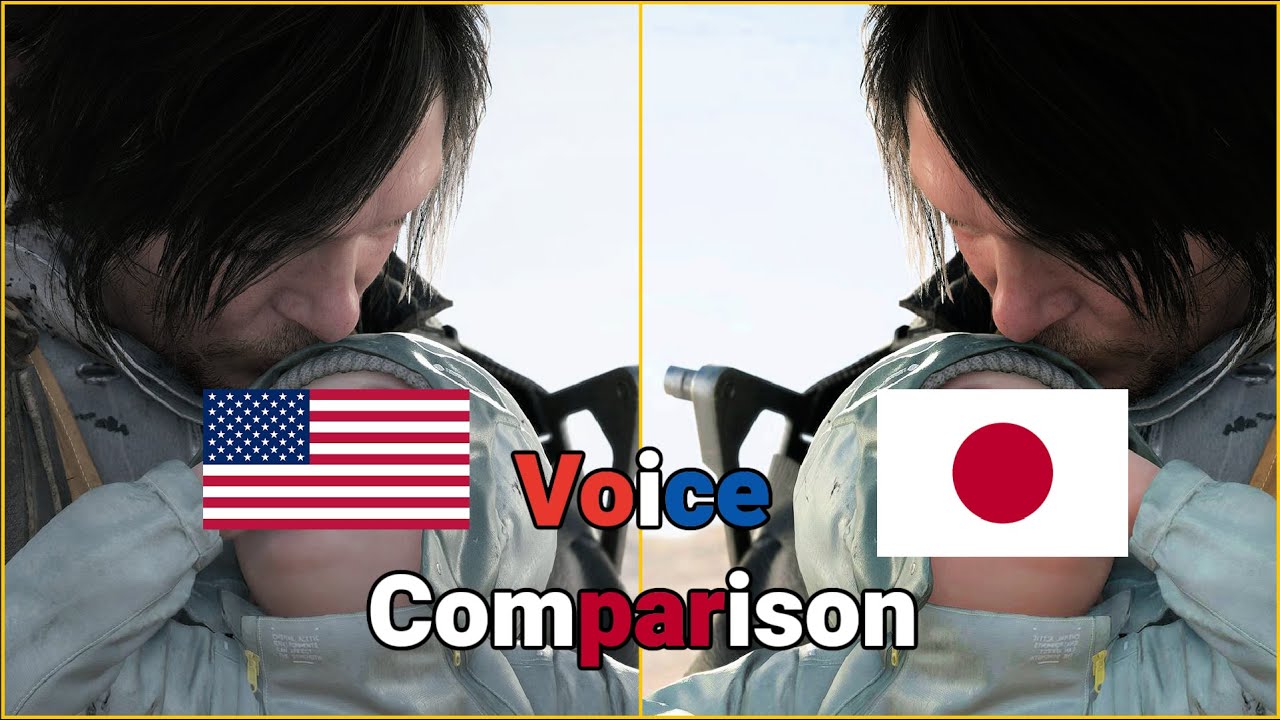 Death Stranding 2 English vs Japanese Voice Comparison