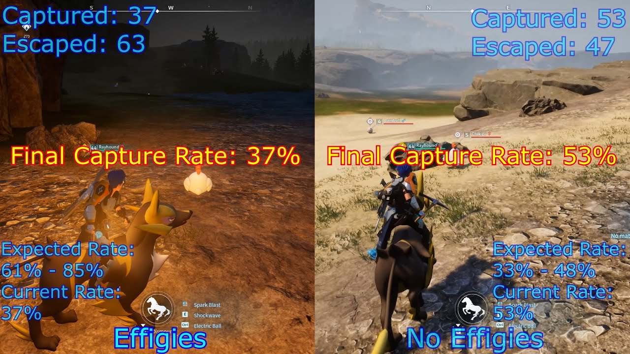 Palworld: Lifmunk Effigies Actually Reduce Catch Rate? (Now Patched in 0.1.4.1)