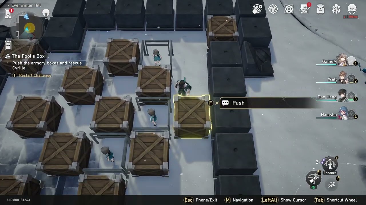 Honkai Star Rail Vessel of Mediocrity (Part 3) Solve an Armory Box puzzle