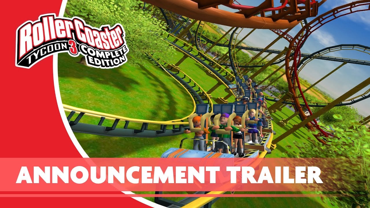 RollerCoaster Tycoon 3: Complete Edition Nintendo Switch Announce Trailer