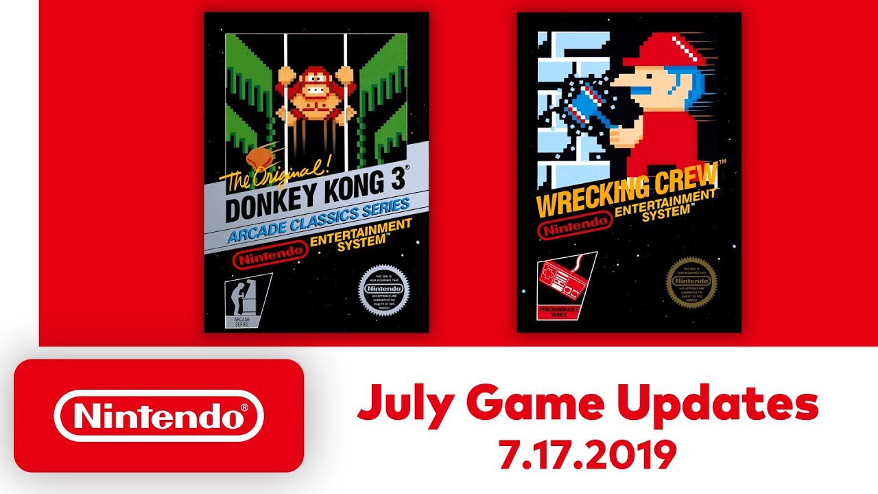 Nintendo Entertainment System - July Game Updates - Nintendo Switch Online