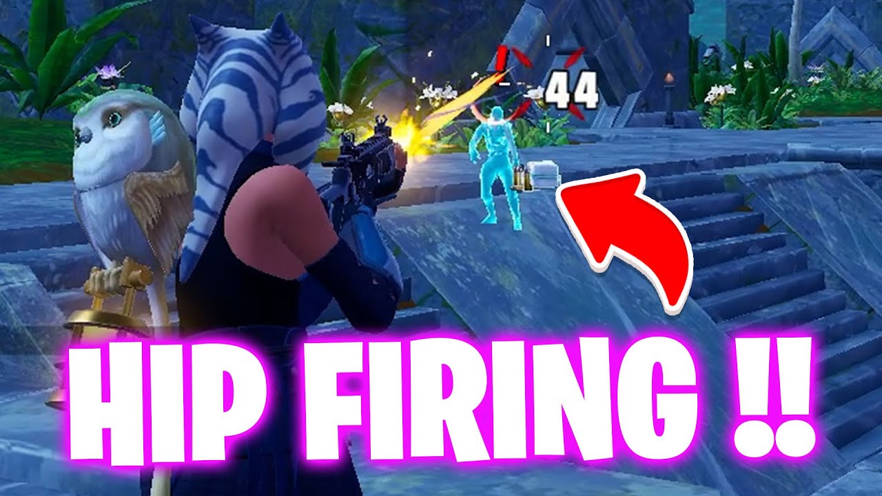 Deal damage to opponents while hip firing assault rifle or SMG's Fortnite