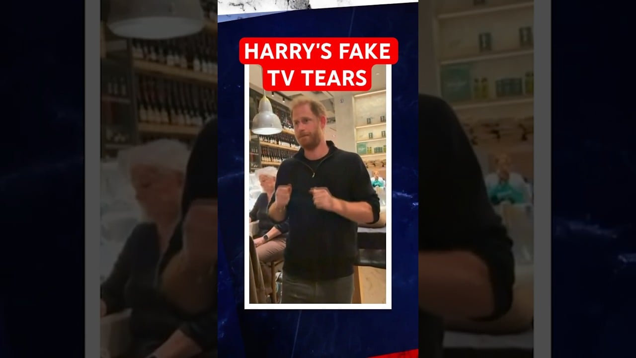 Prince Harry loses it in bizarre public breakdown for TV camera in front of grieving parents #royal