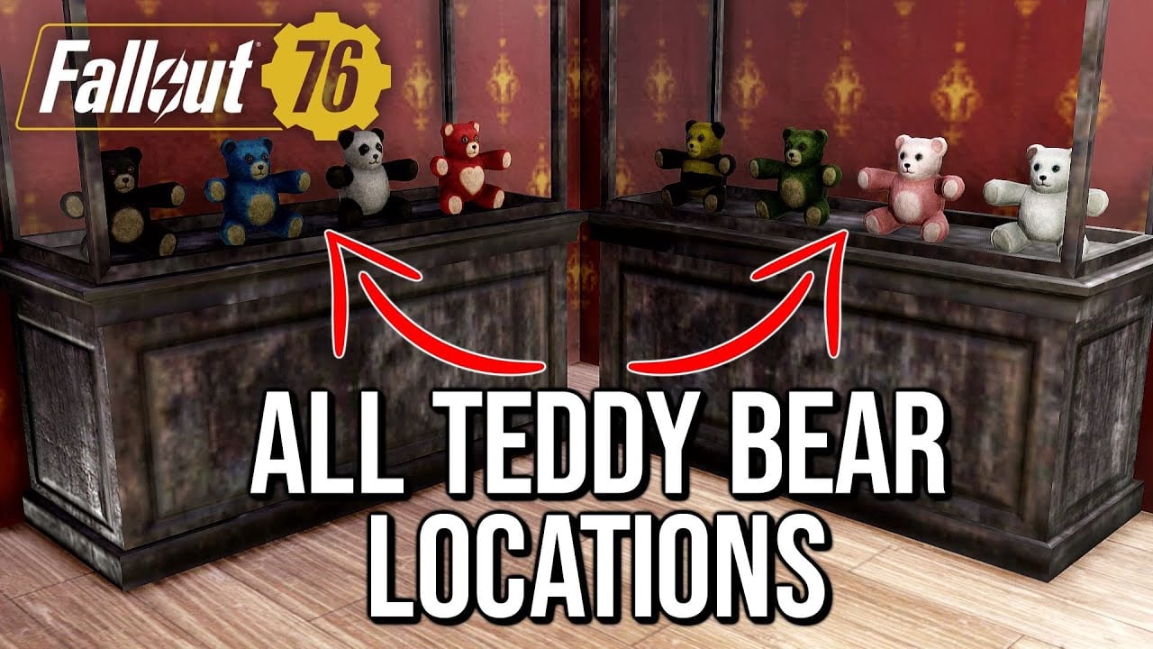 All Teddy Bear Locations in Fallout 76 | Display Case Collections (Tutorial)