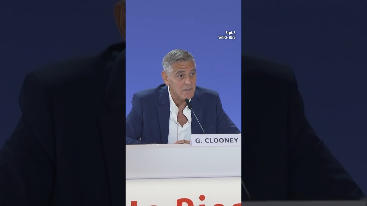 George Clooney on the current state of US politics
