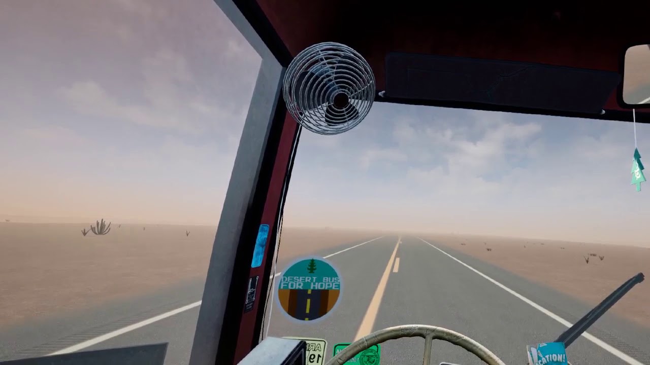 Vive | Desert Bus VR Gameplay