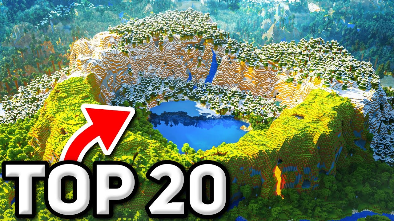 TOP 20 BEST NEW SEEDS For BUILDING In MINECRAFT 1.21! (Bedrock & Java)