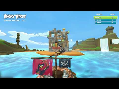 Introducing Angry Birds at Topgolf