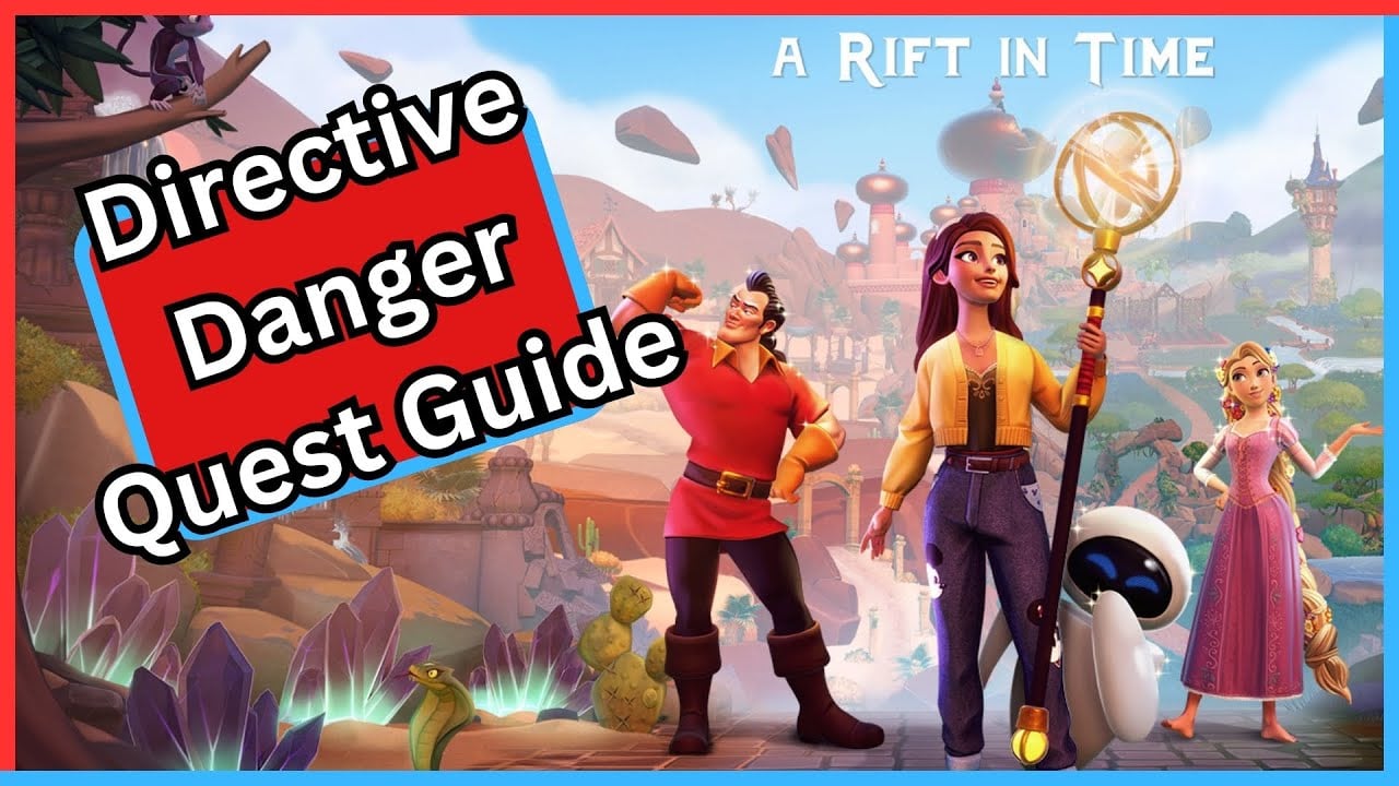 Directive Danger Quest Guide in Disney Dreamlight Valley
