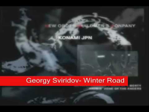 Metal Gear Solid vs Sviridov Winter Road Theme Comparison
