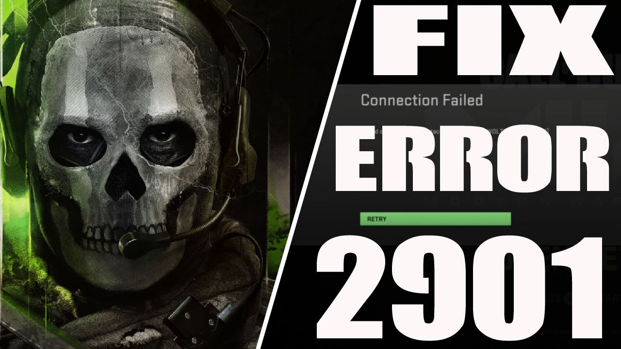 Call of Duty Error code 2901 cannot find match How to FIX Lobby not found MW2 Warzone