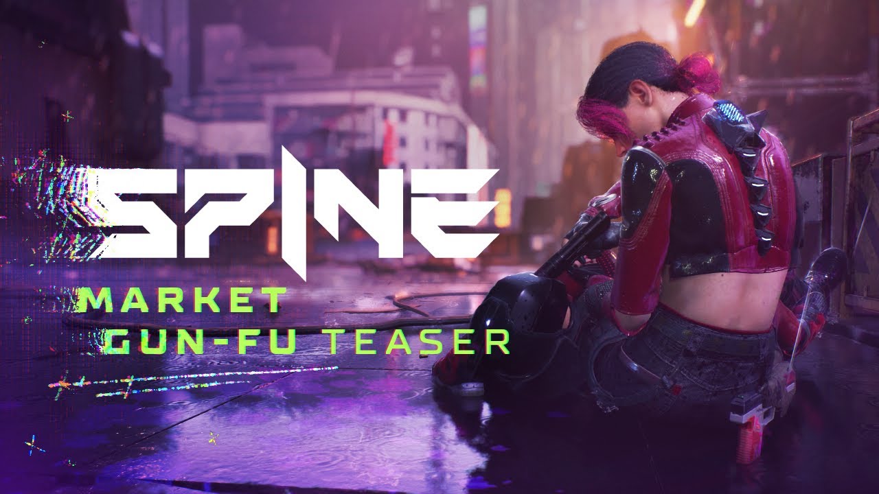 SPINE - Early Gameplay Teaser - Gun Fu in the Market