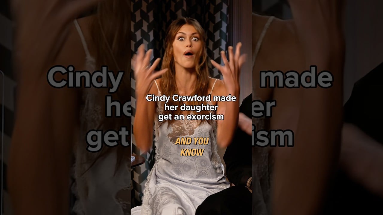 Obsessed with #cindycrawford getting #KaiaGerber an #exorcism  #theshards #ryanmurphy