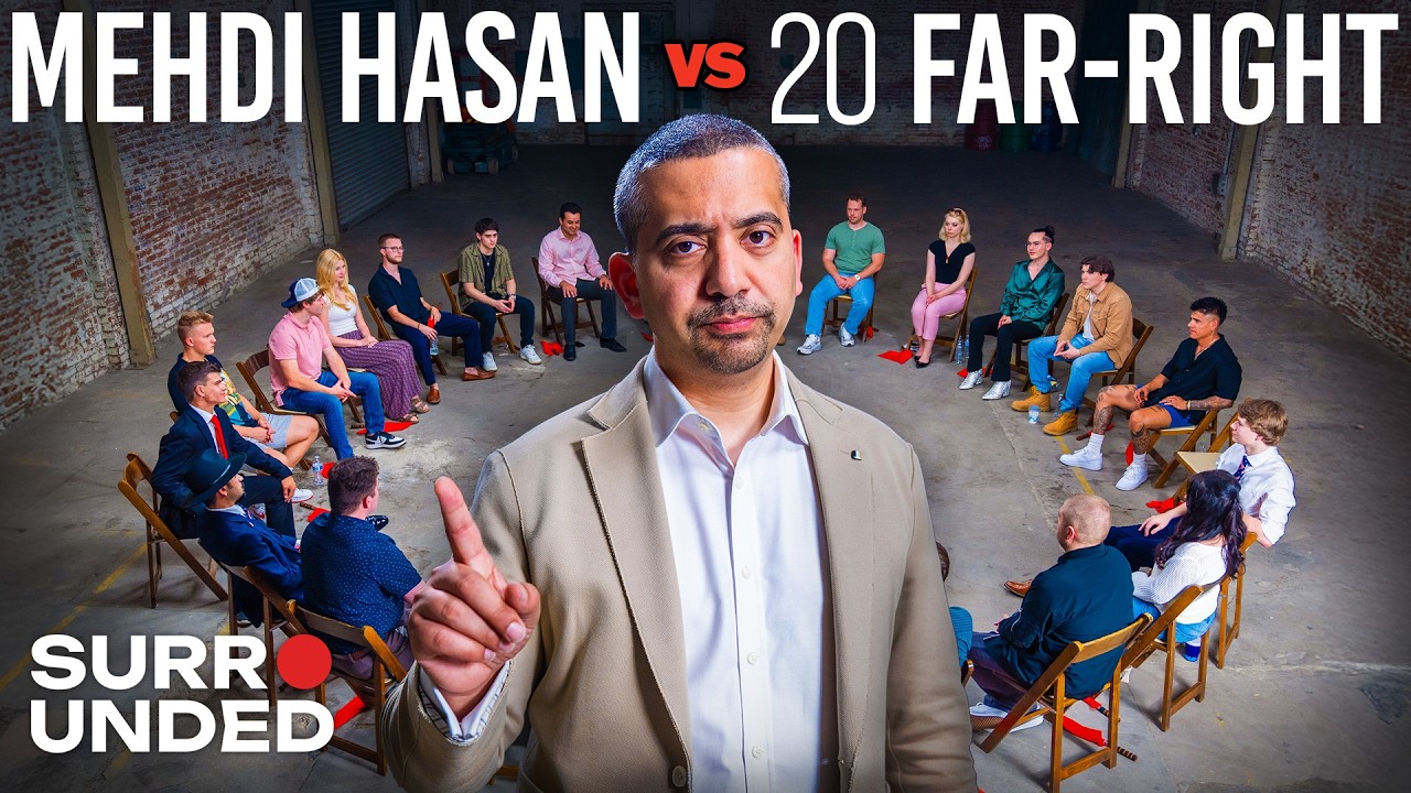 1 Progressive vs 20 Far-Right Conservatives (ft. Mehdi Hasan)