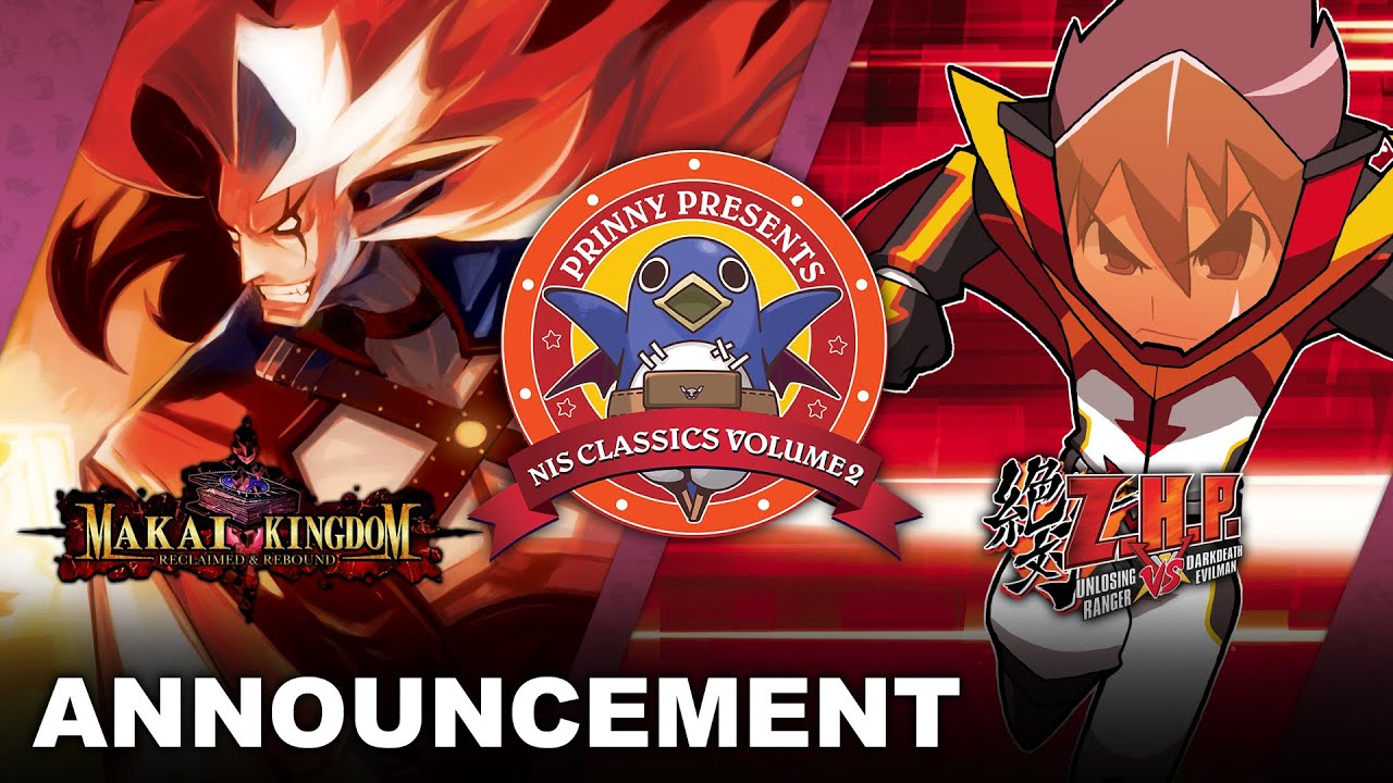 Prinny Presents NIS Classics Vol. 2 - Announcement Trailer (Nintendo Switch, PC)