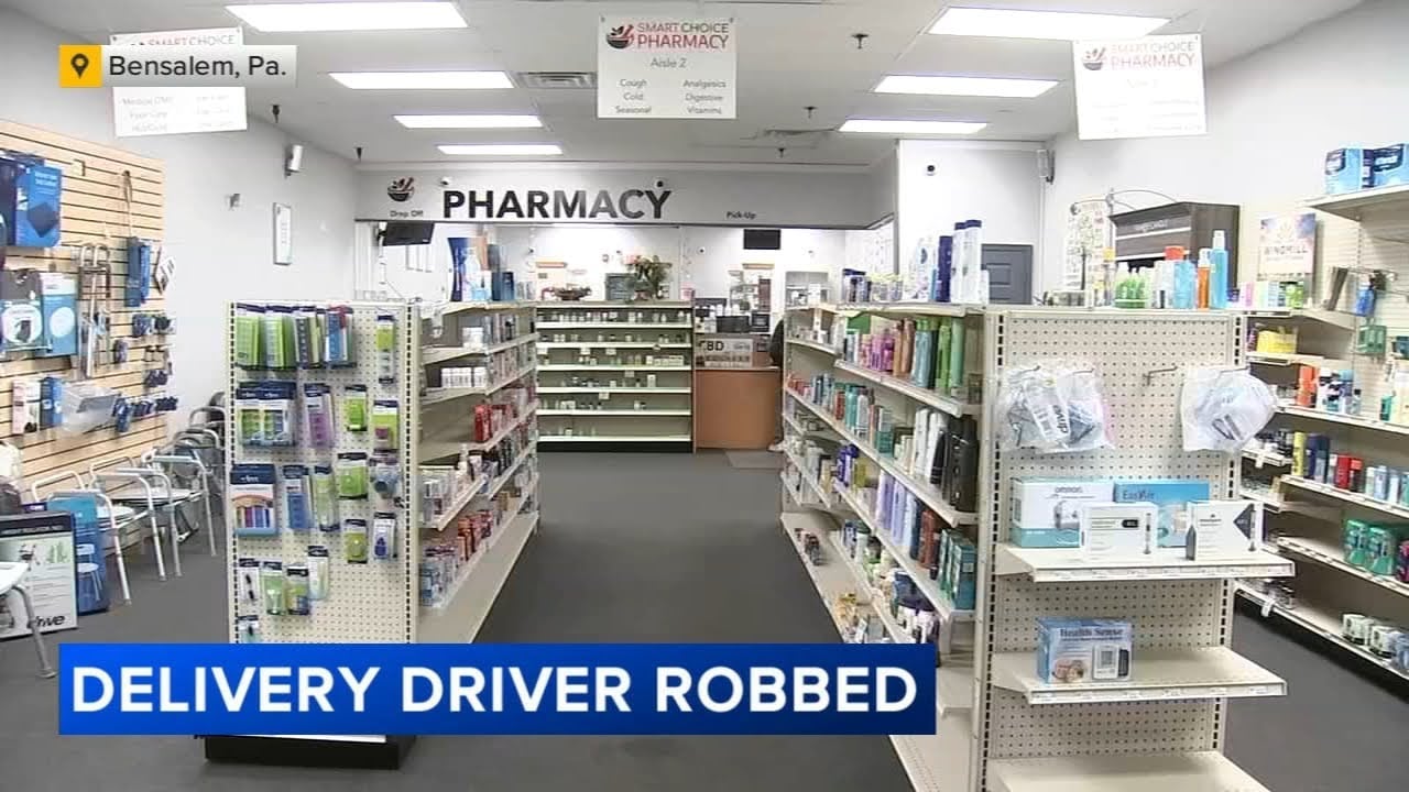 Delivery driver robbed of $16,000 in weight‑loss medications outside pharmacy