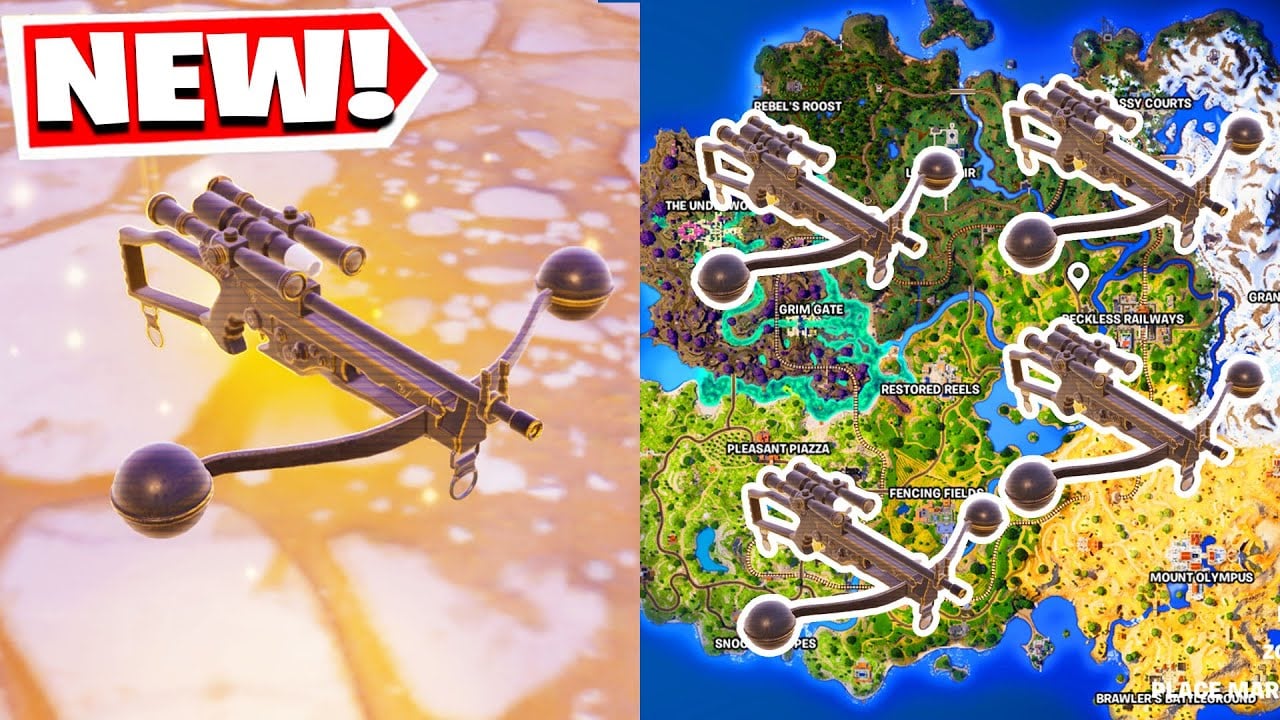 Where to find WOOKIEE BOWCASTER Mythics in Fortnite - All locations For WOOKIEE BOWCASTER Mythic