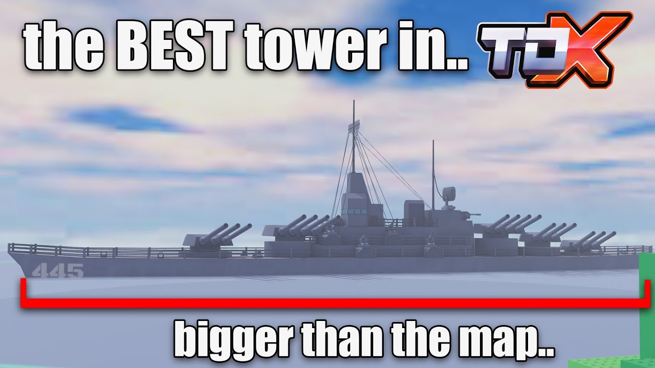NEW TDX Warship Tower.. | ROBLOX