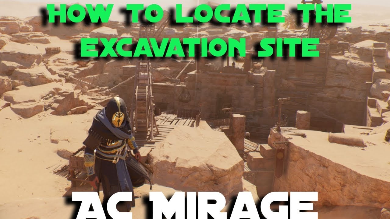 How to locate the excavation site in Assassin’s Creed Mirage