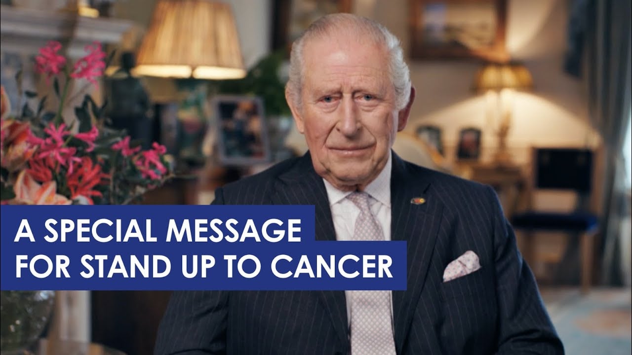 A special message from The King for Stand Up To Cancer 🧡