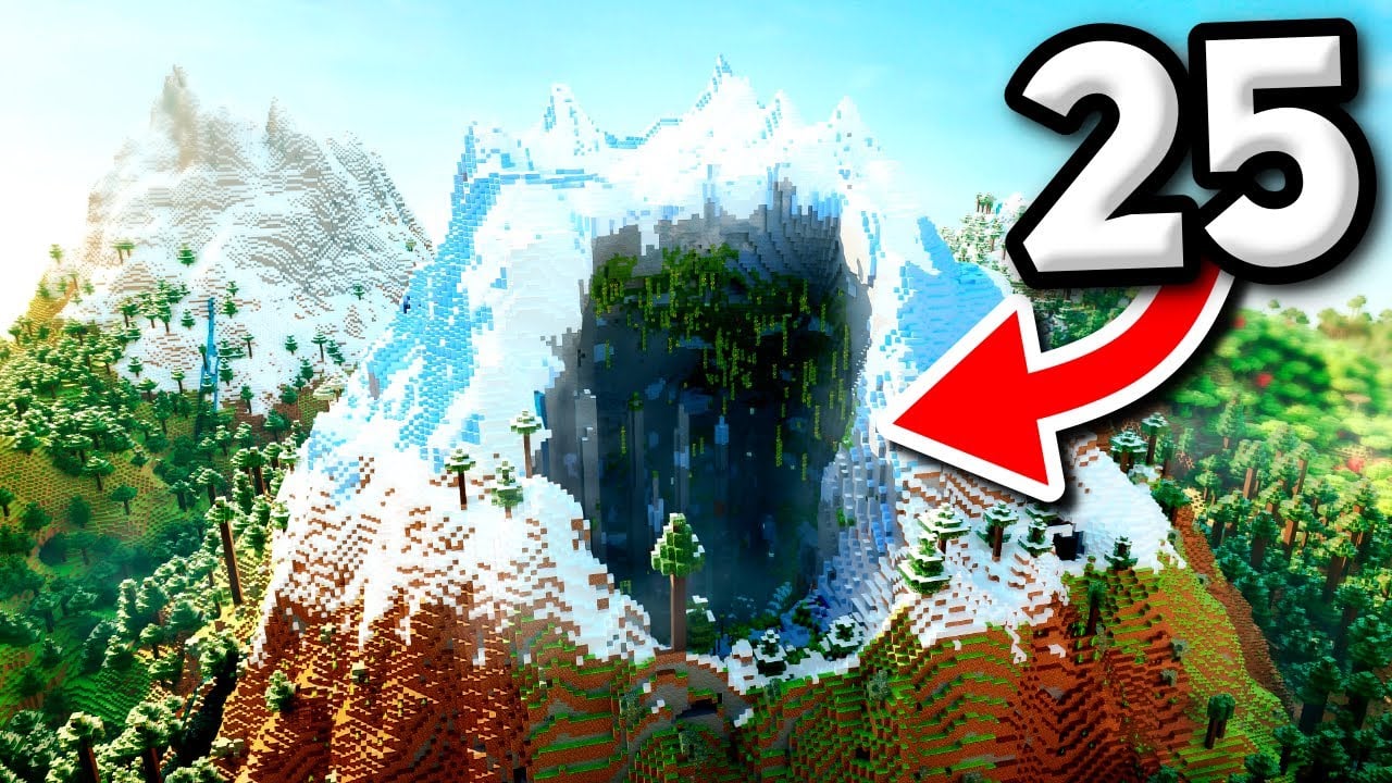 TOP 25 BEST NEW SEEDS For MINECRAFT 1.21! (Minecraft Bedrock Edition Seeds)