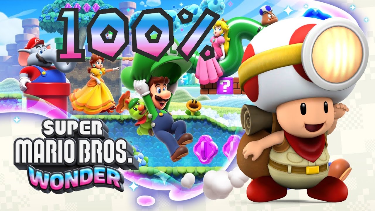 Captain Toad Locations - Super Mario Bros. Wonder 100% Walkthrough