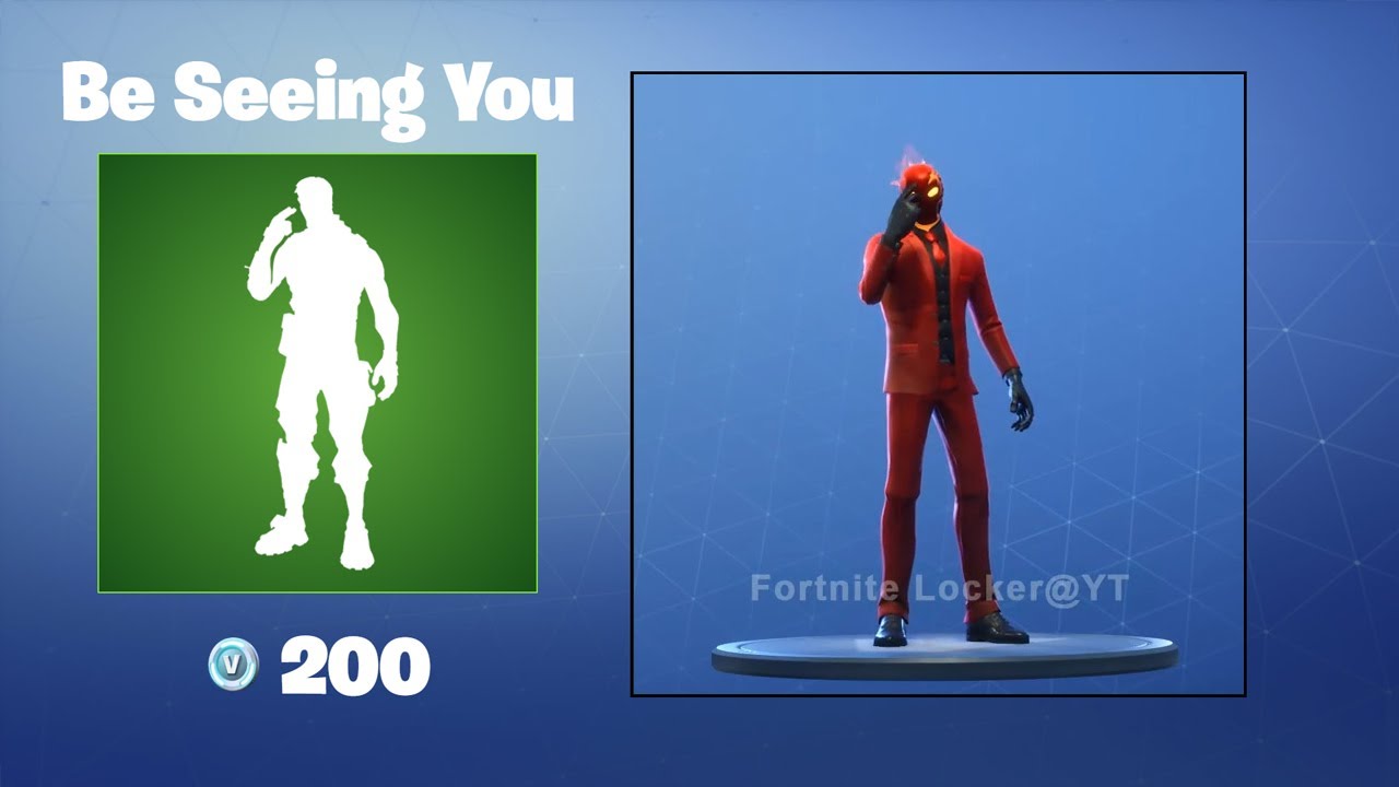 Be Seeing You | Fortnite Emote