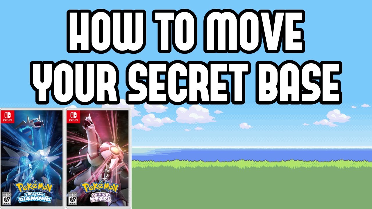 How to Move Your Secret Base in Pokemon Brilliant Diamond & Shining Pearl