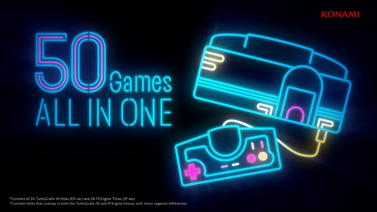 TurboGrafx-16 mini Lineup Trailer