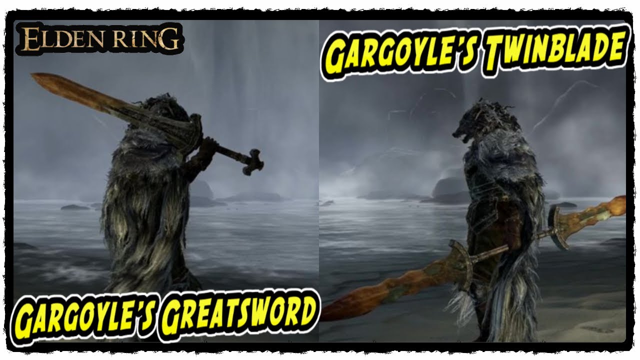 How to Get Gargoyle's Greatsword & Gargoyle's Twinblade in Elden Ring (Valiant Gargoyle Boss Fight)