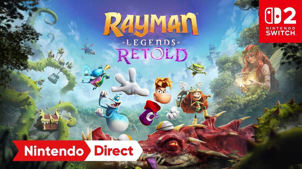 Rayman Legends Retold – “U Can’t Touch This Musical Map” Trailer – Nintendo Switch 2