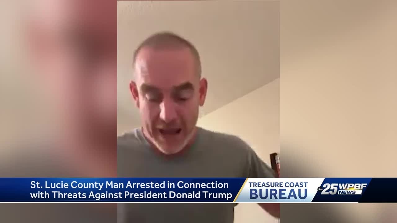 Man arrested for making threatening messages on social media toward President Trump