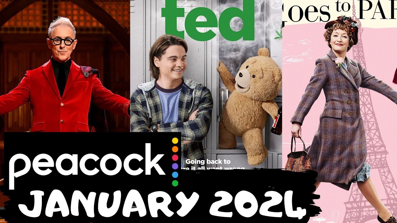 Peacock January 2024