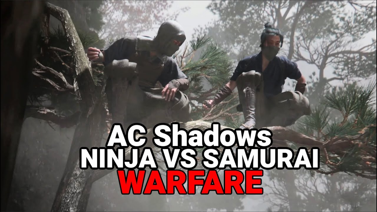 AC: Shadows Ninja vs Samurai PS5 Pro Gameplay