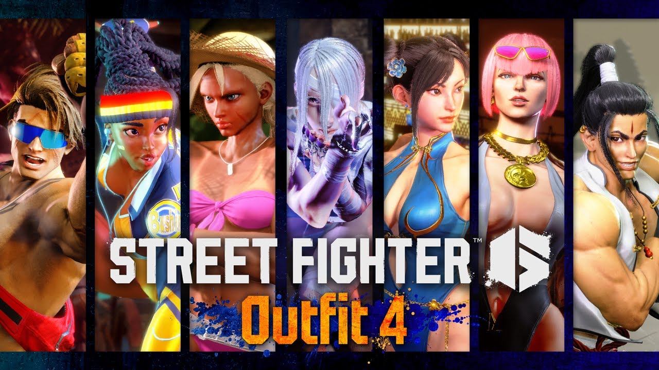 Street Fighter 6 - Outfit 4 Showcase Trailer w/ Luke, Jamie, Kimberly, Manon, A.K.I., Cammy, Chun-Li