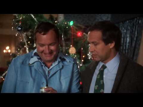 National Lampoon Christmas Vacation FRIED CAT scene