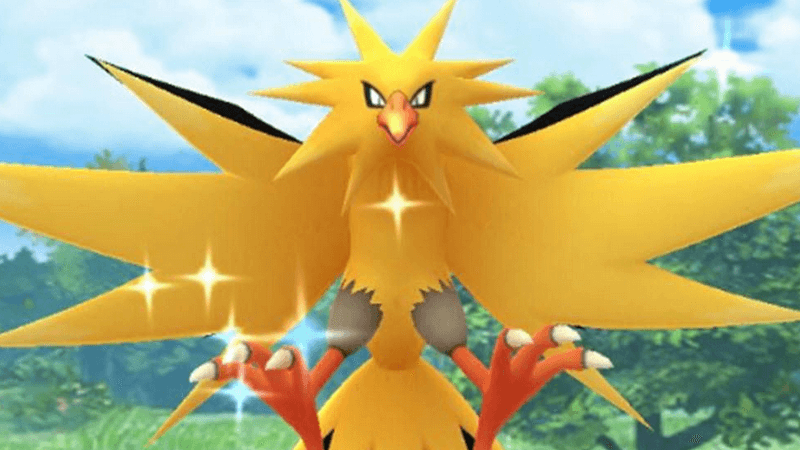 Pokemon GO Shiny Zapdos Raid