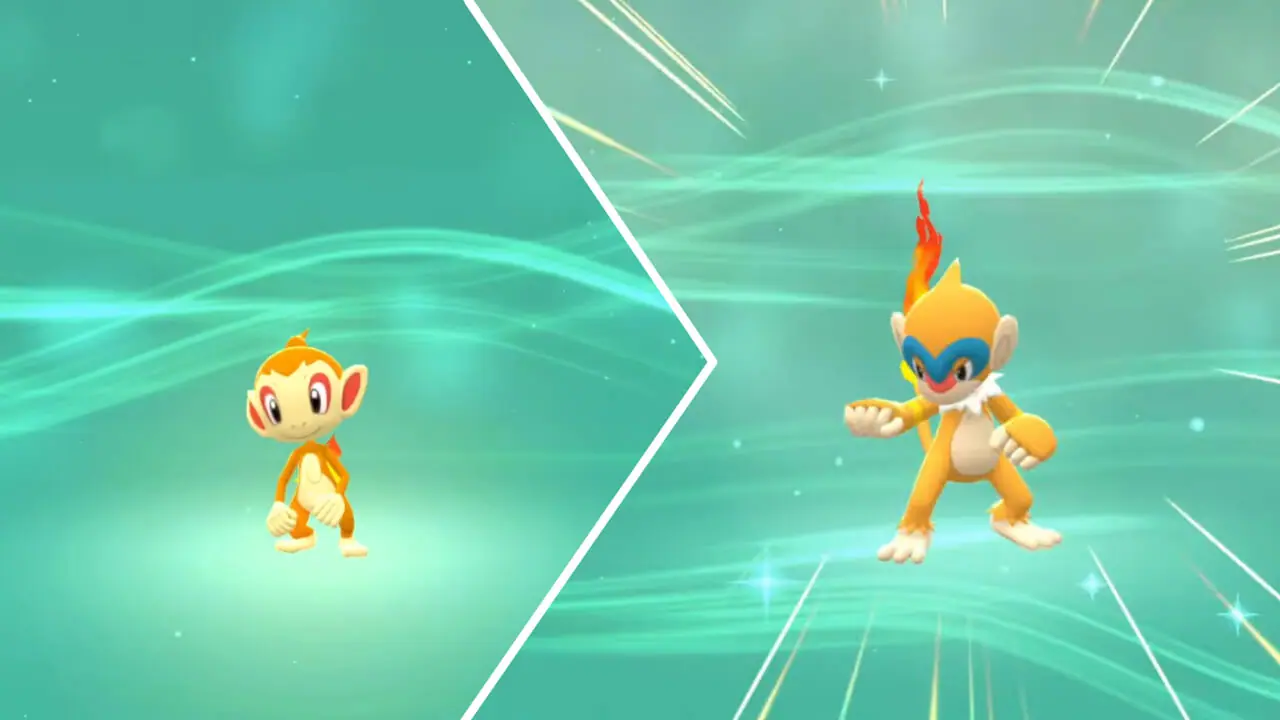 Pokémon Brilliant Diamond/Shining Pearl: How to Evolve Chimchar