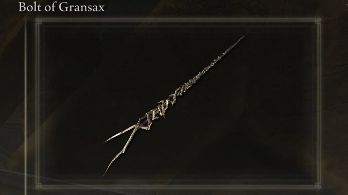How To Get the Bolt of Gransax Legendary Armament in Elden Ring The