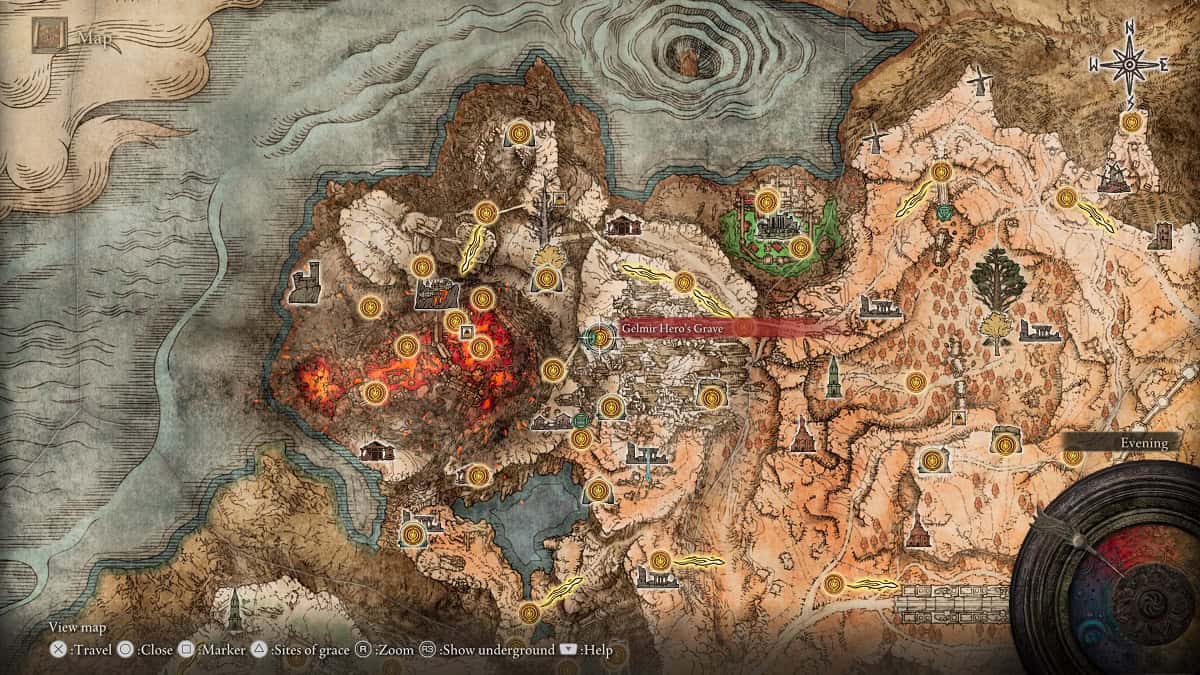 deathroot in gelmir heros grave dungeon