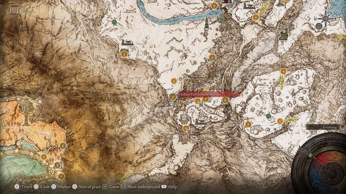 deathroot in hidden path to the haligtree