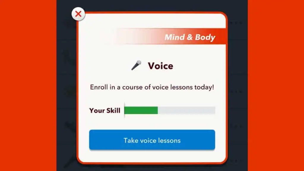 BitLife: How to Take Voice Lessons and Increase Voice Skill