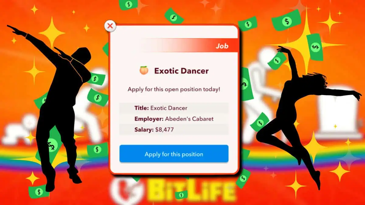 BitLife: Как стать стриптизершей