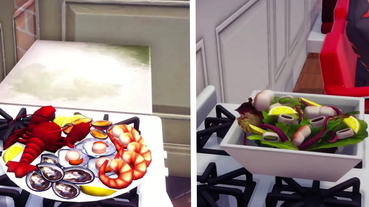Disney Dreamlight Valley: How to Make Seafood Platters and Salad