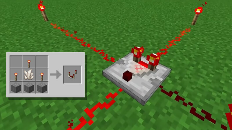 How To Make A Repeater In Minecraft How To Make A Repeater In Minecraft
