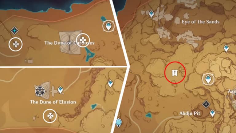 Obscure Roses Map Genshin Impact: How to Complete All A Gifted Rose Quests
