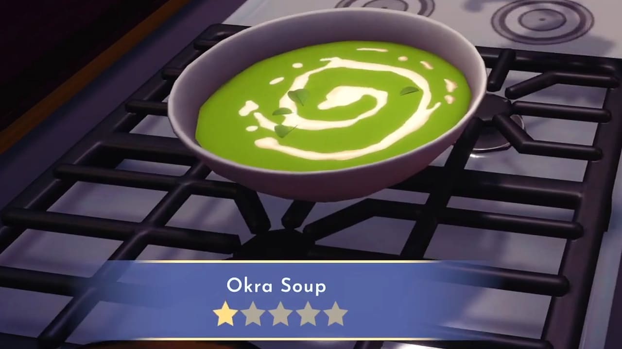 How to make Okra Soup in Disney Dreamlight Valley