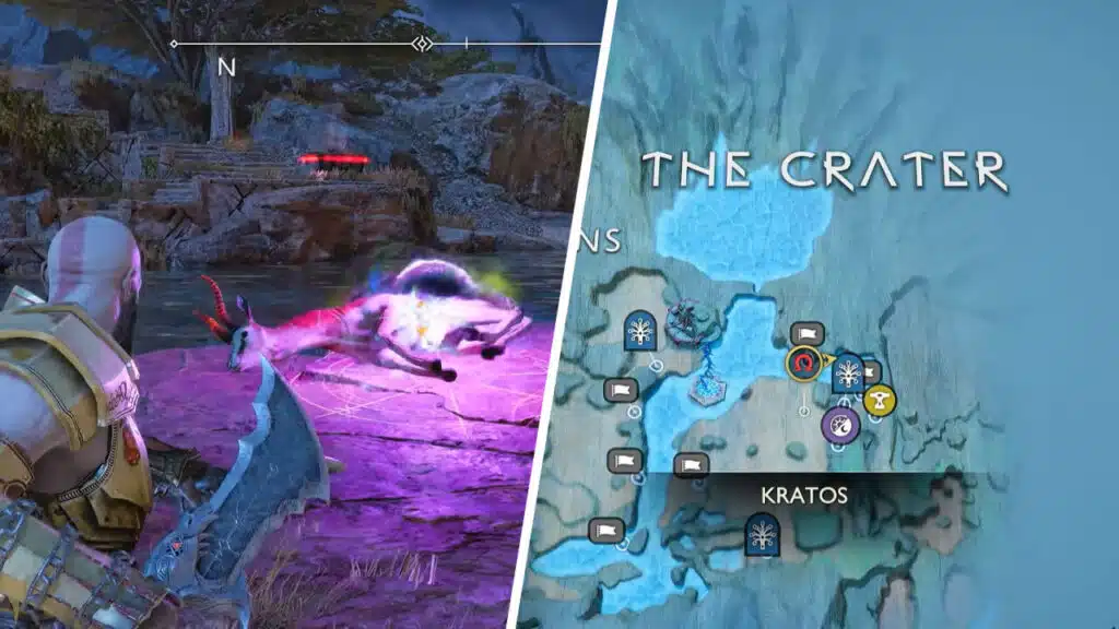 Starting Location for the Nocturnal Predator Favour in God of War Ragnarok